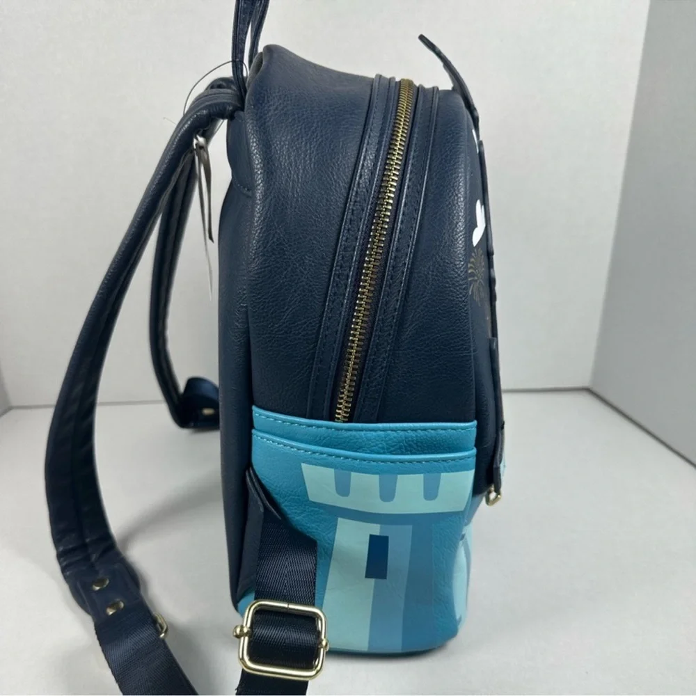 Loungefly Disney Fantasyland Cinderella Castle Mini Backpack- HTF